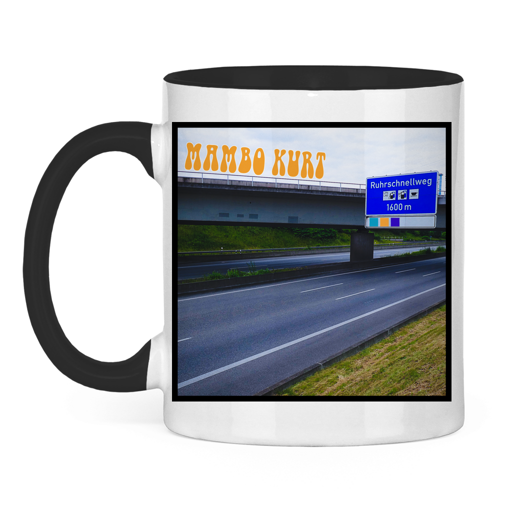 Tasse zweifarbig Ruhrschnellweg